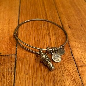 Alex and Ani - Ice Cream Cone Charm Bangle